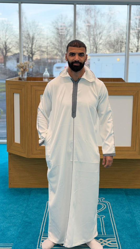 Lång thobe med luva